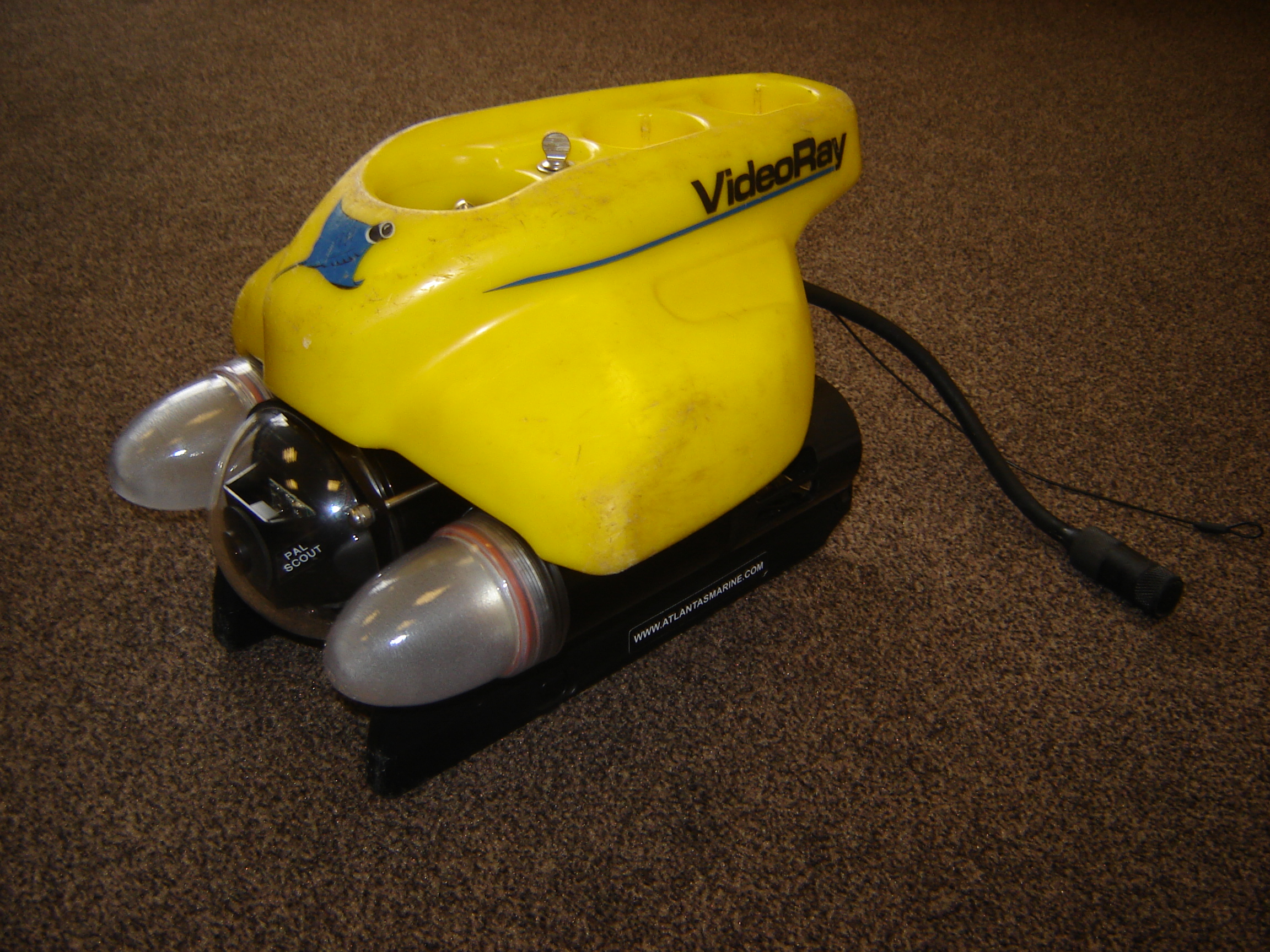 A commercial ROV